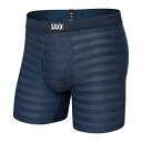 【送料無料】 サックスアンダーウェアー メンズ ボクサーパンツ アンダーウェア Hot Shot Boxer Brief Fly Dark Denim Heat