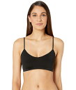 【送料無料】 ハンロ レディース ブラジャー アンダーウェア Touch Feeling Spaghetti Crop Top Black