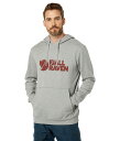 フェールラーベン 【送料無料】 フェールラーベン メンズ パーカー・スウェット アウター Fjallraven Logo Hoodie Grey/Melange