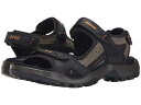 【送料無料】 エコー メンズ サンダル シューズ Yucatan Sandal Black/Mole/Blac