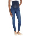 【送料無料】 マザーフッドマタニティー レディース デニムパンツ ジーンズ ボトムス Motherhood Maternity Women's Indigo Blue Super Stretch Secret Fit Belly Skinny Denim Jean Medium Wash