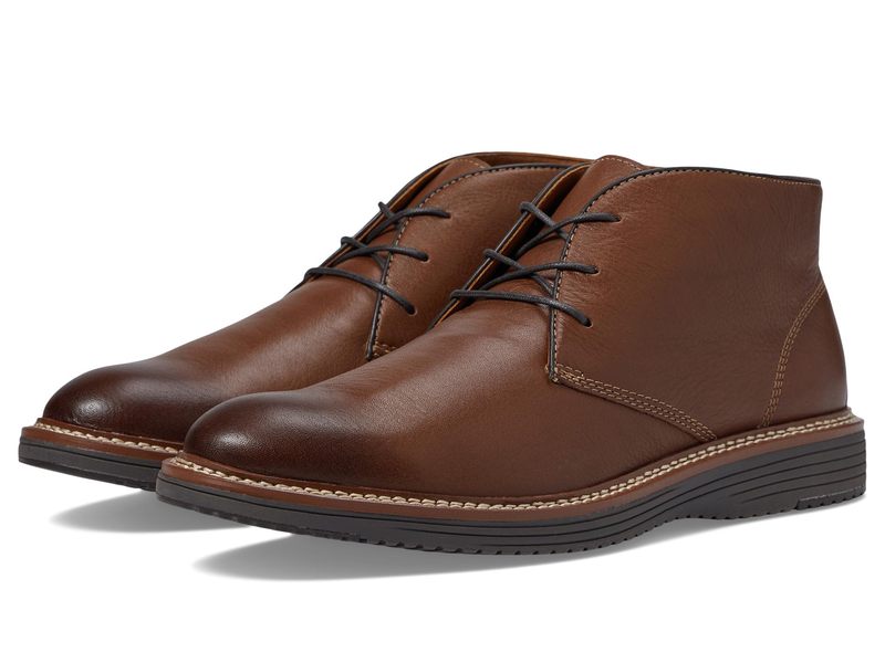 【送料無料】 ジョンストンアンドマーフィー メンズ ブーツ・レインブーツ シューズ Upton Chukka Boot Tan Full Grain