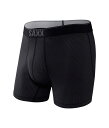 【送料無料】 サックスアンダーウェアー メンズ ボクサーパンツ アンダーウェア Quest Quick Dry Mesh Boxer Brief Fly Black II