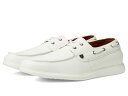 【送料無料】 ステイシーアダムス メンズ デッキシューズ シューズ Reid Boat Shoe White