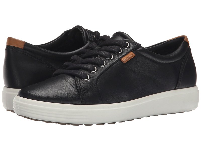  エコー レディース スニーカー シューズ Soft 7 Sneaker Black/Black