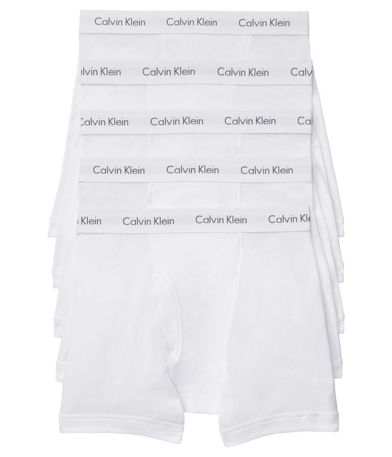 【送料無料】 カルバン クライン アンダーウェア メンズ ボクサーパンツ アンダーウェア Cotton Classics 5 pack Boxer Brief White