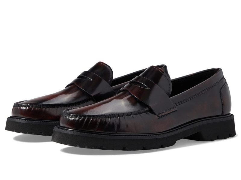 【送料無料】 コールハーン メンズ スリッポン・ローファー シューズ Amercn Classic Penny Loafer Deep Burundy/Bl