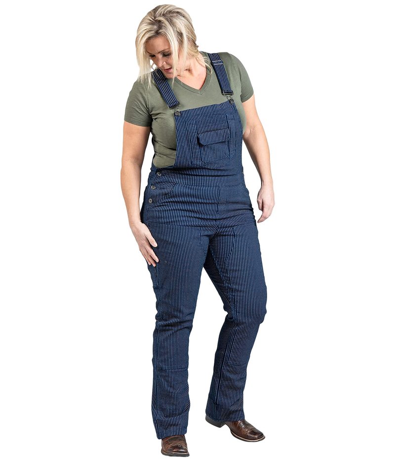  ダブテイル レディース カジュアルパンツ ボトムス Freshley Overalls Wabash Stripe C