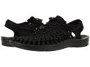 【送料無料】 キーン メンズ サンダル シューズ Uneek Black/Black