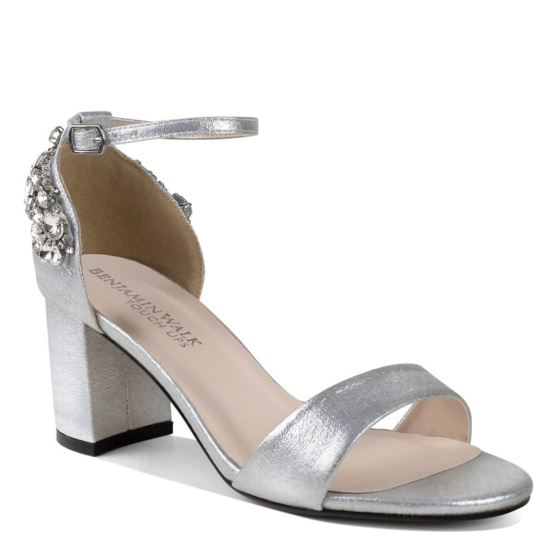 タッチアップ レディース シューズ ヒール Touch Ups Olivia Silver シルバー