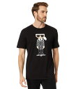 【送料無料】 カール ラガーフェルド メンズ シャツ トップス Short Sleeve T-Shirt with Kocktail Karl in Blazer Black