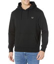 【送料無料】 フレッドペリー メンズ パーカー・スウェット アウター Laurel Wreath Hooded Sweat Black