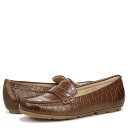 【送料無料】 ナチュライザー レディース スリッポン・ローファー シューズ SOUL Naturalizer - Seven Brown Croco Syn