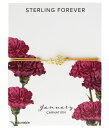 【送料無料】 スターリングフォーエバー レディース ブレスレット・バングル・アンクレット アクセサリー Sterling Silver Birth Flower Bolo Bracelet Gold/January/Ca