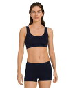 【送料無料】 ハンロ レディース ブラジャー アンダーウェア Touch Feeling Crop Top Deep Navy
