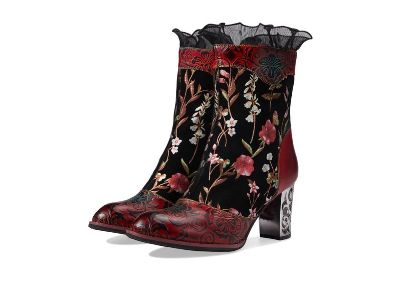 スプリングステップ レディース シューズ ブーツ・レインブーツ L'Artiste by Spring Step Gaga Red Multi レッド