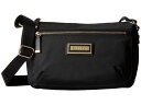 カルバンクライン レディース ハンドバッグ バッグ Belfast Nylon Crossbody Black/Gold