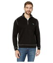 【送料無料】 トッミーバハマ メンズ パーカー・スウェット アウター Tobago Bay 1/2 Zip Pullover Black