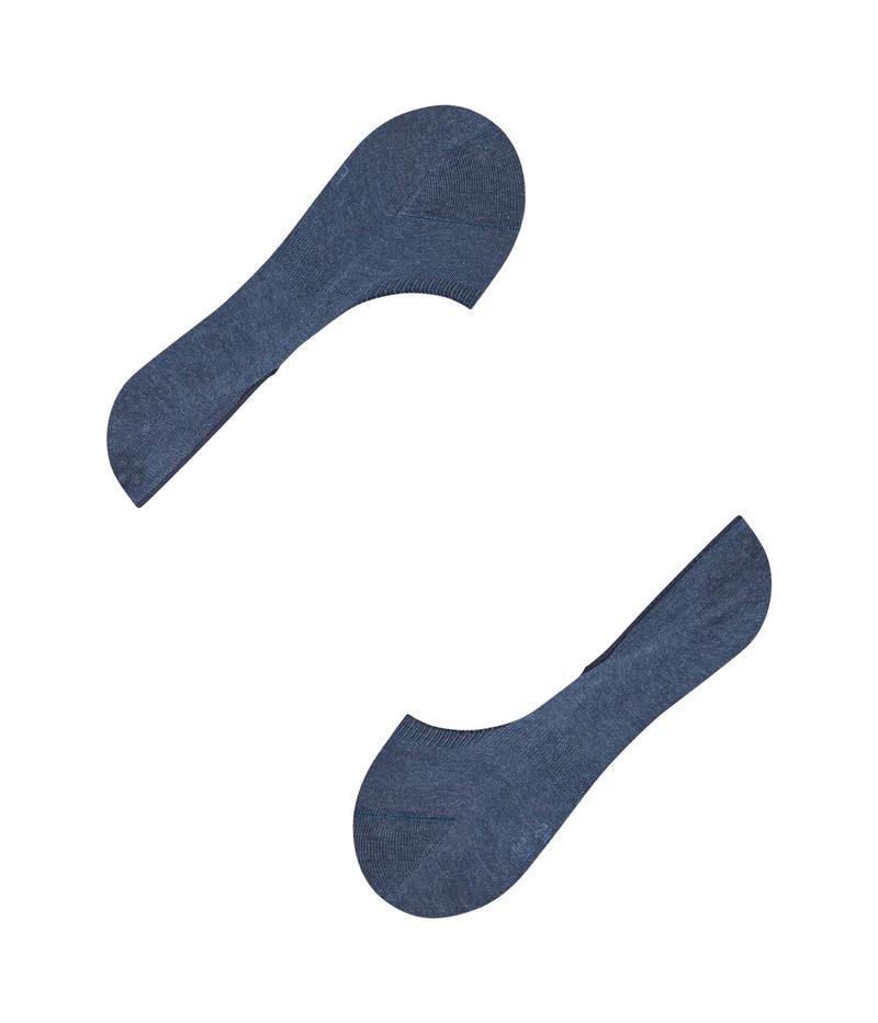 楽天ReVida 楽天市場店【送料無料】 ファルケ メンズ 靴下 アンダーウェア Step Invisible Socks Navy Blue Melan