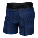 【送料無料】 サックスアンダーウェアー メンズ ボクサーパンツ アンダーウェア Kinetic HD Boxer Brief Variegated Stri