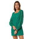 【送料無料】 リリーピュリッツァー レディース ジャンプスーツ トップス Sarina Square Neck Romper Evergreen Overs