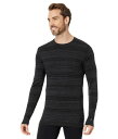 【送料無料】 スマートウール メンズ シャツ トップス Merino 250 Base Layer Crew Black Color Shi