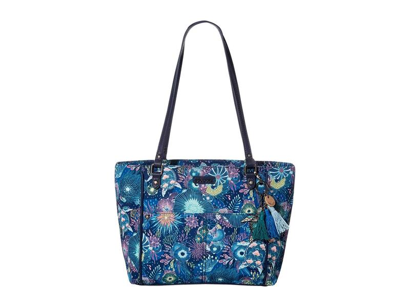 【送料無料】 ザサック レディース ハンドバッグ バッグ Artist Circle Medium Tote Royal Blue Seas