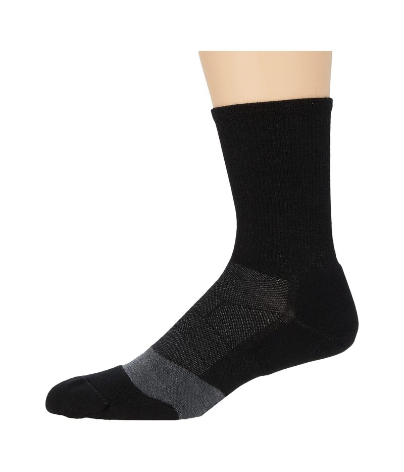 フィーチャー メンズ アンダーウェア 靴下 ミニ Feetures Merino 10 Cushion Mini Crew Charcoal 1 チャコール