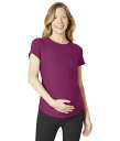 【送料無料】 ビヨンドヨガ レディース シャツ トップス Featherweight One and Only Maternity Tee Magenta Heather