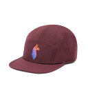 【送料無料】 コートパクシー レディース 帽子 アクセサリー Llama Stripes 5-Panel Hat Wine