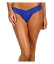 【送料無料】 ハンキーパンキー レディース パンツ アンダーウェア Signature Lace Low Rise Thong Cobalt/Cobalt/A