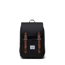 ハーシェルサプライ 【送料無料】 ハーシェルサプライ レディース バックパック・リュックサック バッグ Retreat Mini Backpack Black