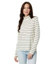 【送料無料】 エルエルビーン レディース シャツ トップス Soft Stretch Supima Turtleneck Long Sleeve Stripe Sailcloth/Class