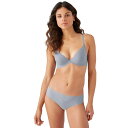 【送料無料】 ビーテンプティッド レディース ブラジャー アンダーウェア b.wow'd Push-Up Bra 958287 Lilac Gray