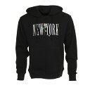 【送料無料】 スタンプド メンズ パーカー スウェット アウター New York Rose Hoodie Black