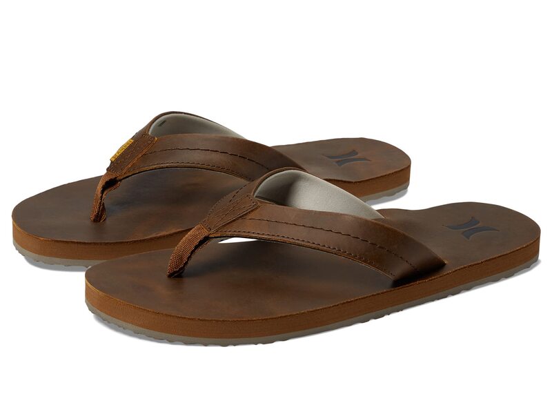 yz n[[ Y T_ V[Y One & Only Leather Sandals Brown