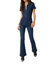 【送料無料】 フリーピープル レディース ジャンプスーツ トップス Jayde Flare Jumpsuit Night Sky