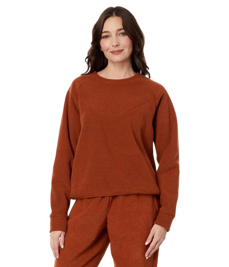 yz h[h AhR[ fB[X p[J[EXEFbg AE^[ Whitney Terry Pullover Cinnamon