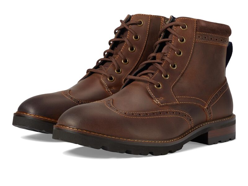 【送料無料】 フローシャイム メンズ オックスフォード シューズ Renegade Wing Tip Lace-Up Boot Brow..