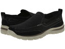 【送料無料】 スケッチャーズ メンズ スリッポン・ローファー シューズ Relaxed Fit Superior - Milford Black