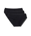 【送料無料】 ナトリ レディース パンツ アンダーウェア Bliss Girl Brief 3-Pack Panties Black/Black/Bla