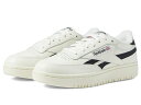 【送料無料】 リーボック レディース スニーカー シューズ Club C Double Chalk/Core Blac