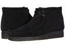 【送料無料】 クラークス メンズ ブーツ・レインブーツ シューズ Wallabee Boot Black Suede