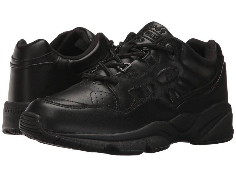  プロペット レディース スニーカー シューズ Stability Walker Medicare/HCPCS Code = A5500 Diabetic Shoe Black Leather