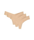 【送料無料】 コマンドー レディース パンツ アンダーウェア Classic Thong 3-Pack Beige/Beige/Bei