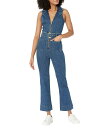 【送料無料】 ウミーユアムーム レディース ジャンプスーツ トップス Jacksonville Cropped Jumpsuit Lunar Blue