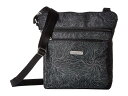 yz obK[j fB[X nhobO obO Crossbody Bag w/ RFID Wristlet Midnight Blosso