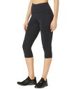 【送料無料】 スケッチャーズ レディース カジュアルパンツ ボトムス GO WALK High Waisted Capri Leggings Black