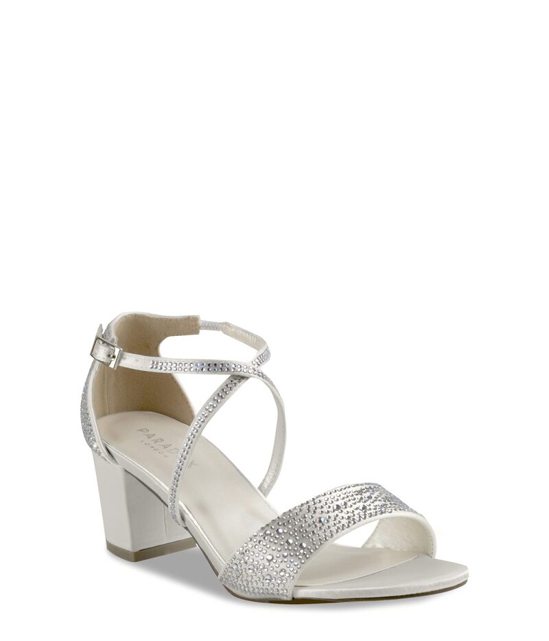 【送料無料】 パラドックスロンドン レディース ヒール シューズ Ines Ivory