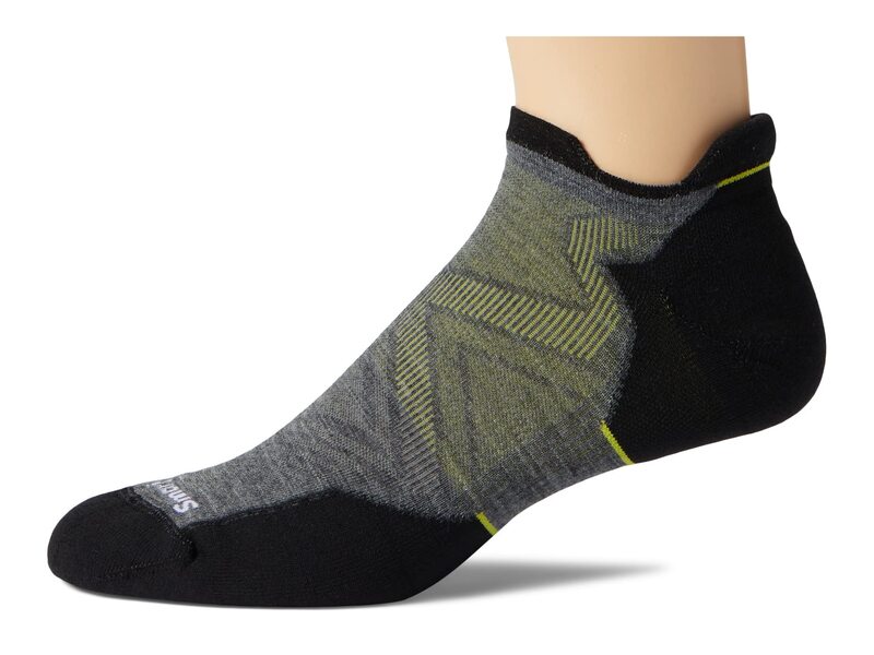 【送料無料】 スマートウール メンズ 靴下 アンダーウェア Run Targeted Cushion Low Ankle Medium Gray